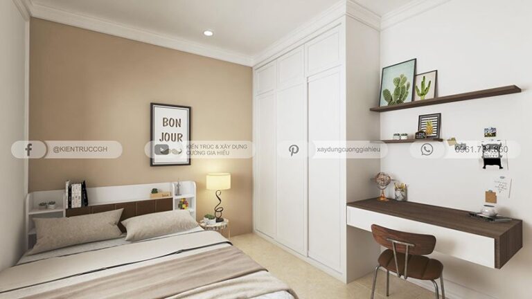 Thiết kế nội thất nhà phố tân cổ điển tại Bình Dương