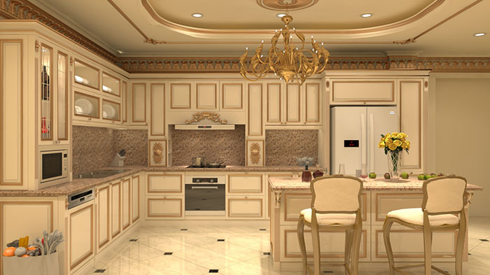 THIẾT KẾ PHÒNG BẾP ĐẸP