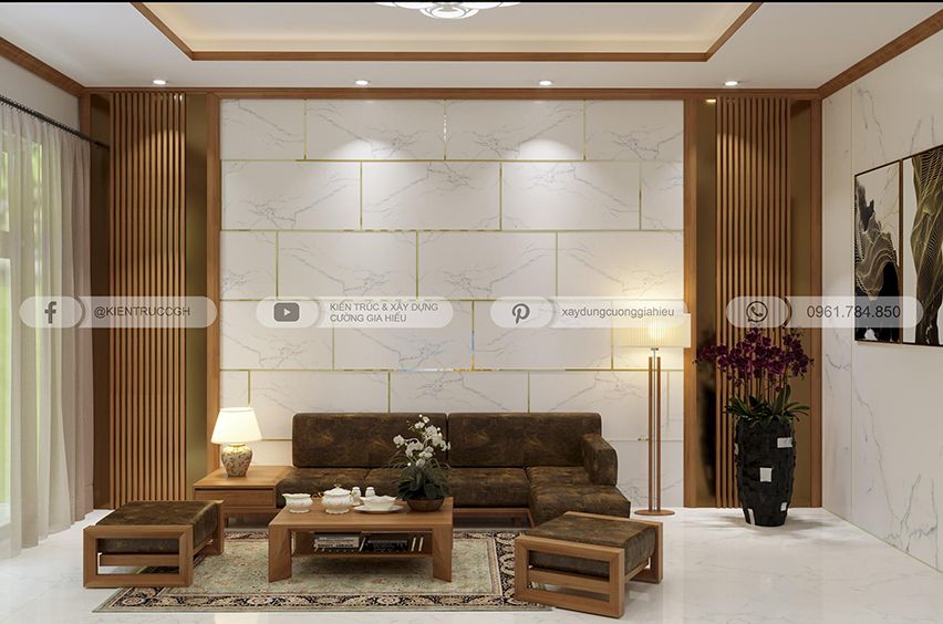 Thiết kế nội thất phòng khách