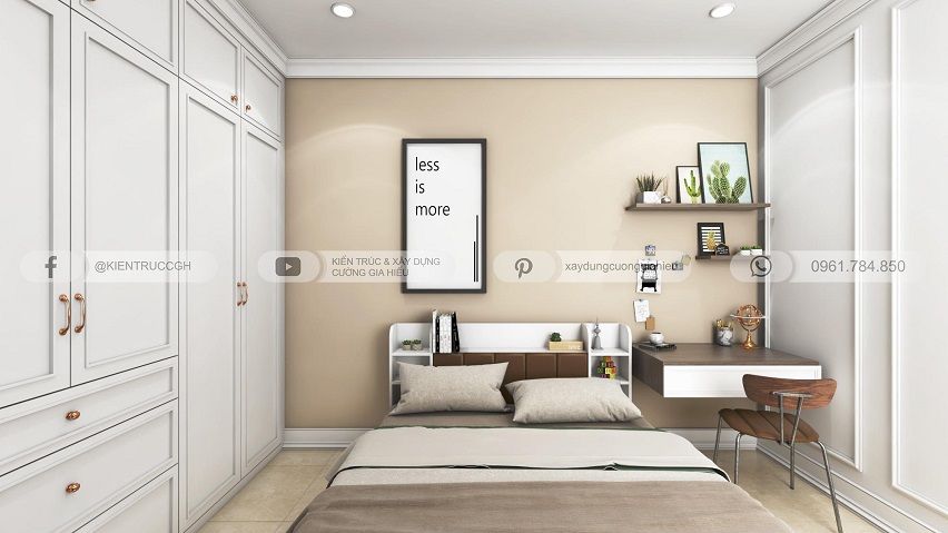 thiết kế nội thất phòng ngủ