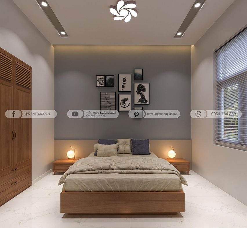 Thiết kế nội thất phòng ngủ
