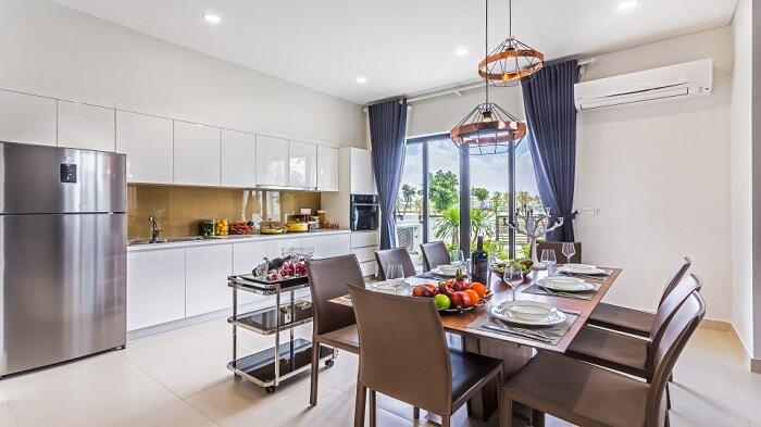 thiết kế phòng bếp đẹp nội thất ý