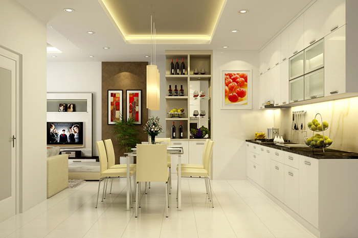 THIẾT KẾ NỘI THẤT PHÒNG BẾP